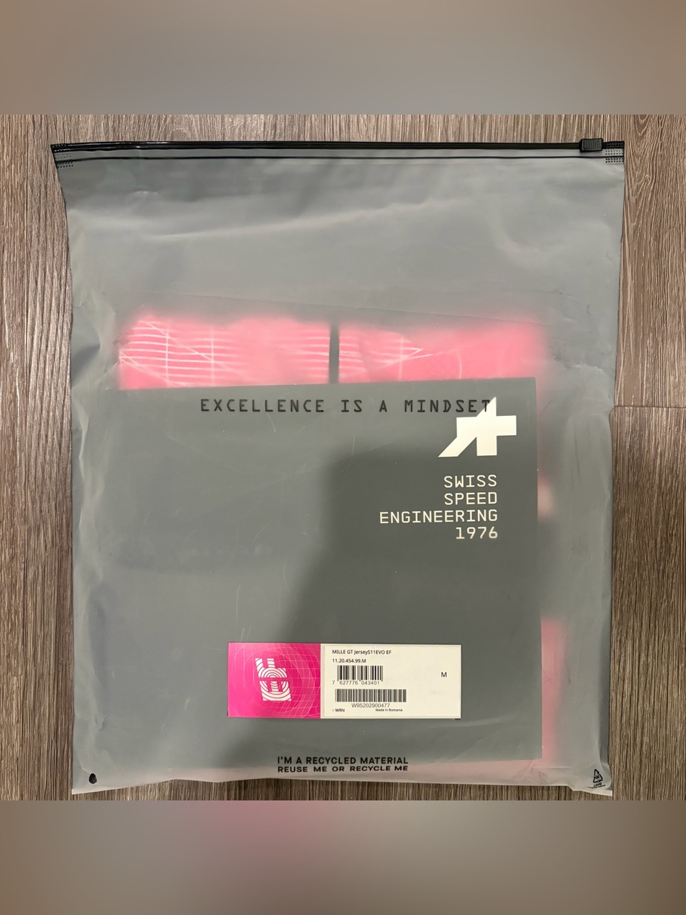 NEW Assos Men’s Mille GT S11 Evo x EF Education Cycling Jersey - Pink Medium - Picture 6 of 6